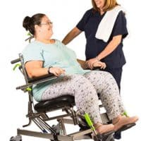 The Raz 600 Bariatric Tilt-in-Space Shower Chair - Image 5