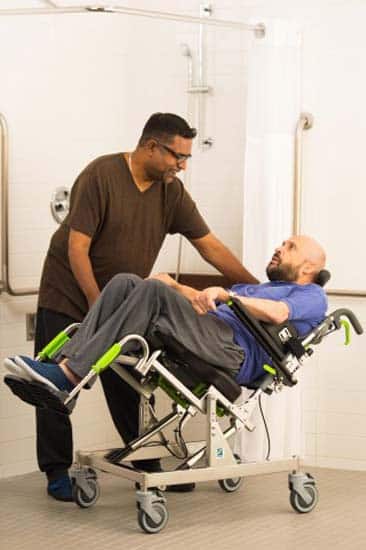 The Raz AT Tilt-in-Space Shower Chair - Image 5