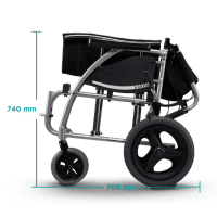 Karma S Ergo 115 Transit Wheelchair - Image 2