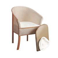 Derby Basket Weave Commode Chair