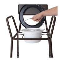 Essex Height Adjustable Commode Chair - Image 2