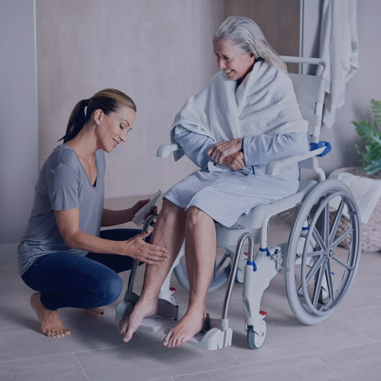Shower-Chair-Box Mobility Equipment Shower Chairs