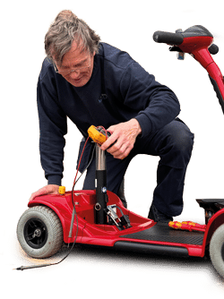 Mobility Scooter servicing at Pearce Healthcare & Mobility Bristol