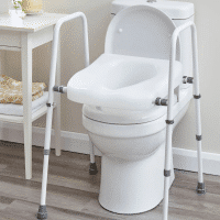 Raised Toilet Seat and Frame - Image 3