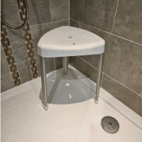 Atlantis Corner Shower Stool - Image 3