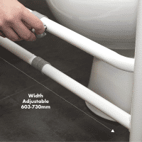 Toilet Frame with Adjustable Height and Width - Image 4