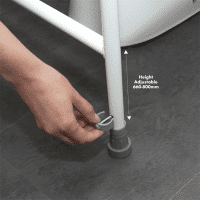 Toilet Frame with Adjustable Height and Width - Image 3